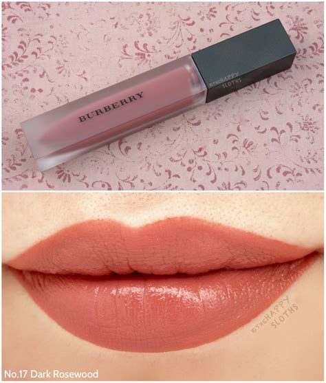 burberry liquid lip velvet - dark rosewood 17|Burberry lip velvet review.